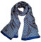 UK_Stone 100% Seide Paisley Blumen Halstuch Herren Schal (Diamant Gelb)