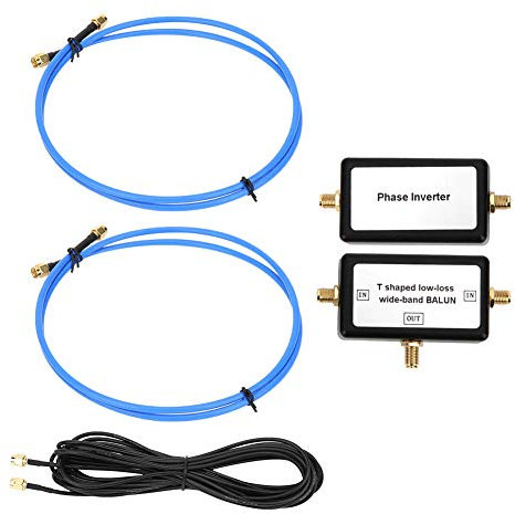 10kHz to 30 MHz Magnetic Antenna, Antennas Magnetic Loop, Portable Passive Loop Antennas 250 mW HF VHF Signal Low Loss Antennas Radio, ABS Material for Shortwave Radio Receiving Antenna