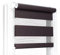 Fenster DEKOR - Rollos für Fenster Schokolade - Klemmfix Rollo ohne Bohren 120 x 40 cm - Doppelrollo mit einer breiten Auswahl an Größen und Farben - Blickdichte Rollos, einfach zu montieren