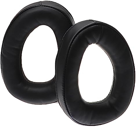 vhbw Ohrpolster Ersatz Polster kompatibel mit Sennheiser GSP 350, GSP 300, GSP 301, GSP 302, GSP 303 Kopfhörer Headset, Schwarz