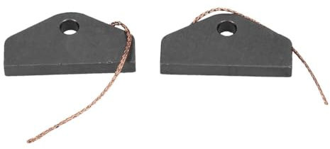 easyPART Kompatibel/Ersatz für SCHUNK 10035198 Kontaktkohlen 1000034380-000 Erdungskohlen passend wie Miele 4490382 Motorkohlen Kohlenpaar Kohlebürsten 2Stk OHNE Halterung Trockner