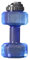 Liummrcy Gewichtswasserflasche Hantel Gewicht Wasserflasche Hantelförmiges Wasserbehälter mit Leckdeckel 2,2 l Blau