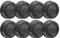 8Packs Lens Rear Cover Body Cap for Nikon F Mount Camera Lens of Hard Plastic Lightweight Strong and Reliable