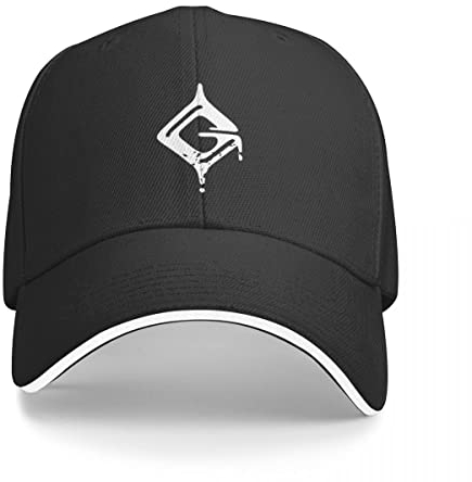 Basecap Guilty Gear Strive G weißes Logo Cap Baseballcap Sonnenkappe Streetwear Damen Wintermütze Herren