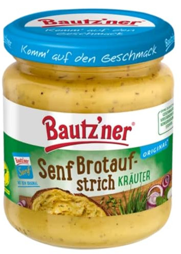 Bautz'ner Pâte à tartiner à la moutarde aux herbes 200 ml