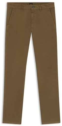BOSS Men's Flat Trousers, 48W x 30L