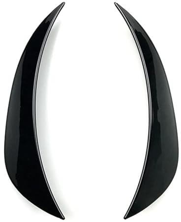 Nebelscheinwerfer Air Vent, for Mercedes-Benz, for C-Klasse W205 2014–2018 C200 C43 AMG Nebelscheinwerfer-Einlassrahmen Splitter Lippe Frontstoßstange Seitenhaube Lüftungsschlitzverkleidung