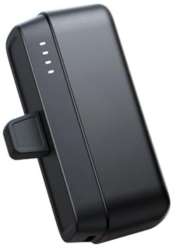 XITAIAN Externer Akku Ultrakompaktes 20W PD Schnellladegerät USB C 5000mAh Mini Power Bank kompatibel mit iPhone 14/13/12/11/X/XR/XS/8/7/6 Serie, Tragbares Externes Akkupack