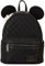 Loungefly Mickey Mouse Karierte Textur Mini Rucksack