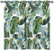 ANHOPE Tropisch Dschungel Blatt Blume Blickdichte Gardinen mit Ösen Thermo Vorhänge Weich Vorhang Blackout Curtain Wohnzimmer Schlafzimmer Verdunklungsvorhänge 2er Set H 160 x B 132 cm