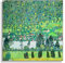 CHJQIERX Gustav Klimt Leinwand-Kunstdruck, Motiv: Berghang bei Unterach, Jugendstil, Art-Deco, Naturlandschaft, Ölgemälde, geeignet für Zuhause, Büro, Bauernhaus, Wanddekoration, ungerahmt