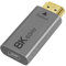 HTGuoji Adaptateur USB C vers HDMI 2.1 8K, convertisseur USB-C femelle vers HDMI mâle, 8K @ 60 Hz, 4K @ 120 Hz, 2K @ 240 Hz, HDR, type C Thunderbolt 3/4 compatible avec tablette, téléphone et