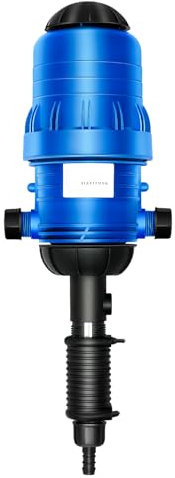 0,4 % - 4 % - 4 % - Pompe doseuse alimentée à l'eau - Pour arrosage - Injecteurs - Distributeur d'engrais - Distributeur de liquide - Distributeur chimique