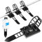 Pack 100 Organizadores de Cables Autoadhesivos 3M, Reutilizable Sujeta Cables, Organizador Cables Escritorio, Pared, Mesa, Cable Management