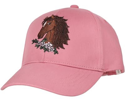 maximo Kids Girl-Cap Pferd Stickerei, Klettverschluß