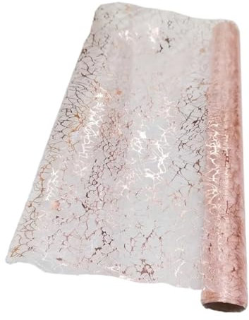 Chemins De Table Chemin de Table à paillettes 3 pièces, chemin de Table en Polyester en rouleau, décor de Table à manger for fête d'anniversaire et de mariage Pour Anniversaires(Rose Gold,28x500cm)