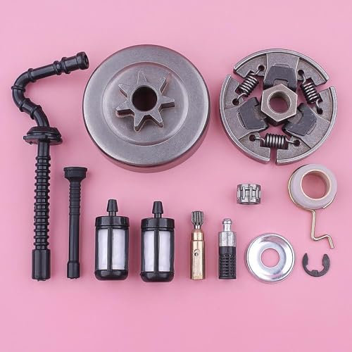 KXGOZMD Garden Parts .325 Clutch Drum Sprocket Oil Pump Worm Gear Kit For Stihl 021 023 025 MS230 MS250 Chainsaw 1123 640 2074, 1123 160 2050 Easy to replace
