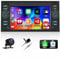 4G+64G Car Stereo for Ford Focus Fiesta Kuga Transit Connect Mondeo S-Max C-Max Galaxy with Carplay Android Auto, Android 13 7 Inch Touchscree Car Radio with Bluetooth GPS Navi WiFi FM/RDS HiFi SWC