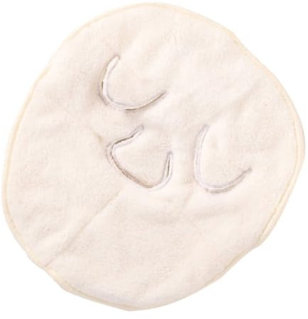 VALICLUD 3 Stck. Fleece Gesichtstuch für Feuchtigkeitsspendendes Beauty Handtuch für Gesichtsmasken und Heißanwendung Hautfreundlich Vielseitig mit Elastischem Band