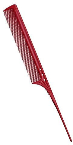 Ys Park Plektrumkamm aus Kunststoff, Rot 106 (250 mm)