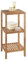 Wenko 18617100 Regal Norway mit 3 Böden, Holz - Walnussholz, 36 x 79 x 36 cm, Braun - Walnuss