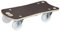 WAGNER Transporthilfe MM 1311 I 57,5 x 29 x 13,5 cm - Tragkraft 400 kg - für schwer beladene Geräte & Möbel I Ergo-Griffmulden I rutschfeste Oberfläche I FSC®-Zertifiziert - 20131101
