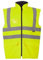 Supertouch 36642 Interactive Hi Vis Body warmer, Medium, Yellow