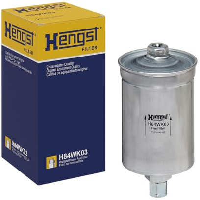 HENGST - Kraftstofffilter H84WK03 - Hochwertiger Kraftstoff-Leitungsfilter für KFZ - Entfernt Staub und Schmutz aus Otto- oder Dieselmotoren - Schützt das Einspritzsystem