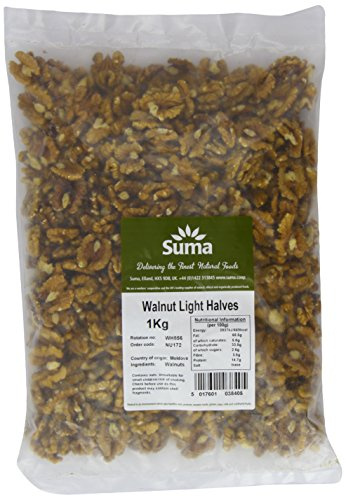 Suma Wholefoods Walnuts Light Halves 1 Kg