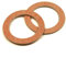 Central Heating Pump Valve Washer Fibre 45mm Diameter (Pack of 2) Thunderfix Blister Pack