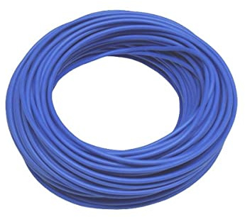 Xenterio SiF Silikon-Schaltlitze, flexibel, hitzebeständig/kältebeständig, 1,5mm², 25m, blau