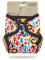 Petit Lulu Größe 2 PUL Überhose (5-16 kg) | Druckknöpfe | One Size Windelüberhose | Baby Windelhose | Waschbar & Wasserdicht | Stoffwindeln | Hergestellt in EU (Dschungelkönig)