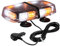 PROZOR 12 / 24V 36 Led Barre de LED D'Urgence 4 Forte Magnétique Lampe d'Avertissement Stroboscopique Avertissement Stroboscope Lumière Balise 3 Coulour Ambre + Blanc 36W pour Véhicule Camion Remorque