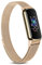 Amzpas Metallband, kompatibel mit Fitbit Luxe-Armbändern für Damen und Herren, Edelstahl-Mesh-Loop-Ersatzband für Fitbit Luxe/Luxe Special Edition Fitness-Tracker, Roségold
