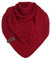 KNIT FACTORY - Dreiecksschal Sally - Damen Strickschal mit Wolle - Grob gestrickten Schal - Hochwertige Qualität - XXL Schal - 220x85 cm - Bordeaux