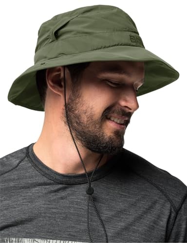 Jack Wolfskin Unisex MESH HAT Sonnenhut, Greenwood, M