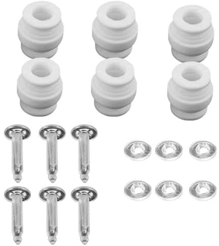 Damping Rubber Bumper Balls and Anti-drop Pins Kit Securing Pins Kit Camera Gimbal Shock Absorption for DJI Phantom 3 Professional Advanced Gimbal Mount Accessory