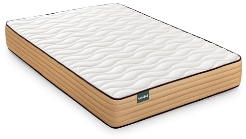 beloBed Matratzen 90x190 Memory Foam Matratze. Matratze 90 x 190 cm, wendbar, Höhe 20 cm, mittlere Härte, widerstandsfähig, atmungsaktiv, gerollt, bequem PureCloud