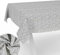 Stoff Tischdecke Tischwäsche Textil Tischtuch Baumwolle Polyester Gewebe abwaschbar pflegeleicht, in rund oval eckig Violen Grau 90x130cm Schnittkante