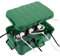YAYODS Kabelbox Wasserdicht IP54 - Groß Wasserdichte Kabelbox Box Outdoor - 34,5 x 24 x 12 cm Steckerschutz Aussen Anschlussdose - Grün Verteilerkasten mit 6 Kabel Eintrag für Steckdosenleiste