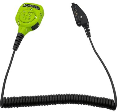 Pdflie IP65 wasserdichtes Schultermikrofon Walkie-Talkie-Radio-Lautsprecher-Mikrofon mit 3,5-mm-Audio-Buchse für Kenwood Nexedge Viking NX200 NX300 NX5200 NX5300 NX 3220 5300 TK2180 VP600