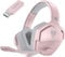 NUBWO Gaming Headset, 2.4GHz Wireless Gaming Headphone for PS4, PS5, PC, NS, 5.3 Bluetooth Headphone with 100Hr Battery, Flip Noise Canceling Microphone, 3.5mm Wired Mode for Xbox Series - Pink