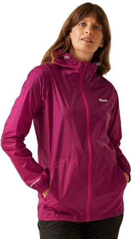 Regatta Men's Waterproof Jacket Pack It, Black