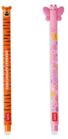 LEGAMI Tiger Erasable Pen - Orange Ink