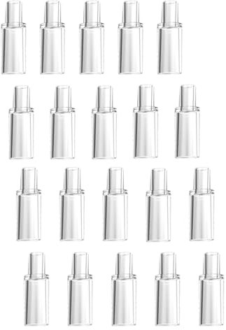 Alcohol Tester Boccagli, 20 bocchini etilometro, Confezione Stock boccagli Alcohol Tester, alcooltest, monouso, Boccaglio per tester di alcol portatile, Trasparente