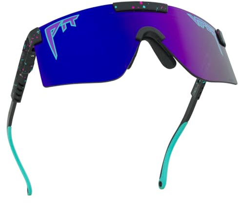 Pit Viper Sonnenbrille I Original & Original 2.0 I polarisierte Gläser I unzerstörbarer Rahmen I verstellbare Passform