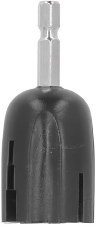 Alomejor Guitar String Winder Head with Small Plug Fast Drill Bit Peg Winder for String Change and Practical Peg Puller