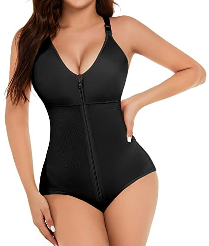 JXHSWDG Body für Frauen, Bauchkontrollgürtel, postoperativer Gürtel, Übergröße, Po-Lifter, Shapewear-Body