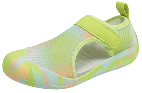 Generisch Zapatos descalzos para niños, zapatos de agua para niños pequeños, de secado rápido, antideslizantes, para playa, mar, piscina, playa, zapatos de baño, para niños y niñas
