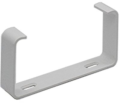 Kair Rectangular Ducting Retaining Clip 110mm x 54mm Support Bracket for Plastic Flat Channel Duct (May Arrive Black)